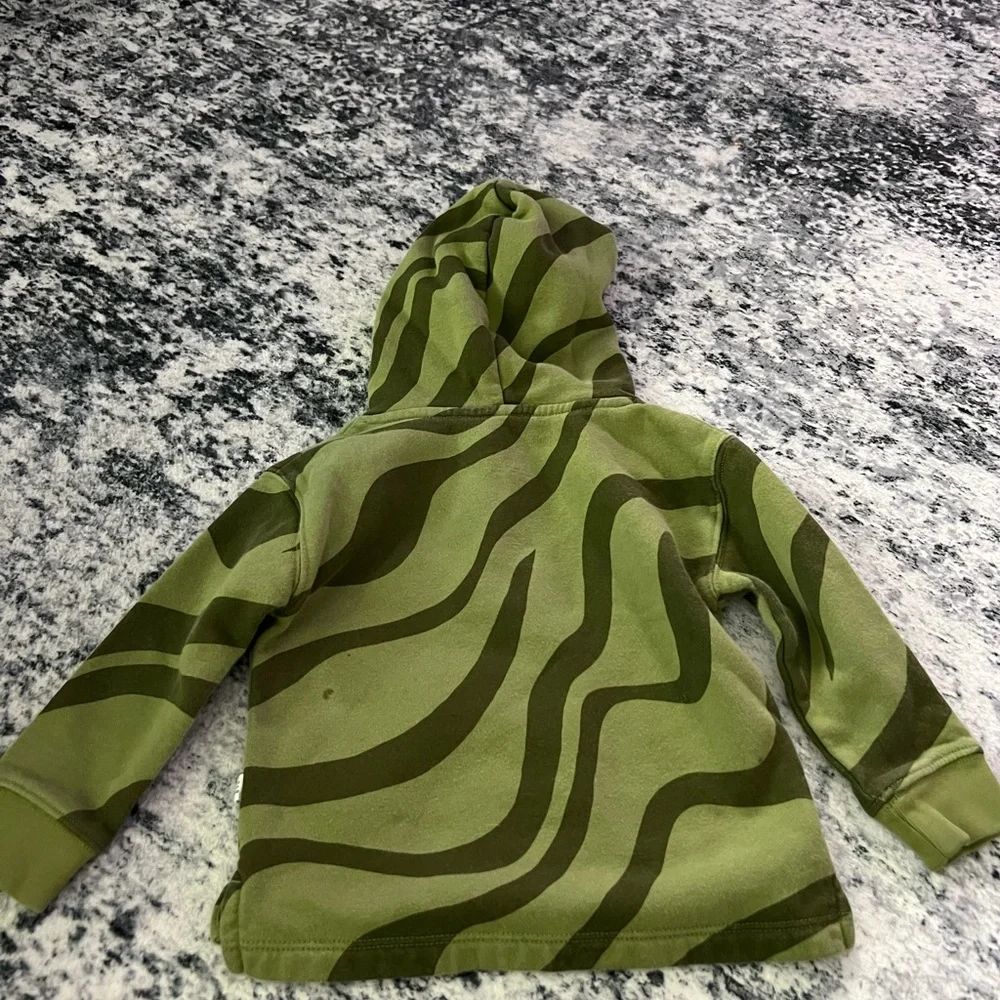 Green‎ Camouflage Kids Hoodie 2T